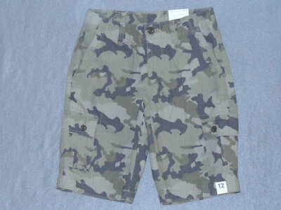 NWT Boys Arizona Camouflage Cargo Shorts w/Adj Waist - U Pick Color + Size - Image 1 of 2
