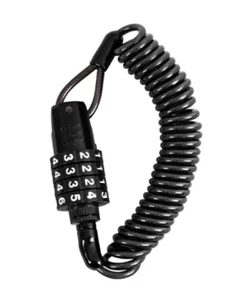 Helmet Lock Chain 4 Digit Password Combination Bike Motorcycle Anti-theft Lock - Picture 1 of 10