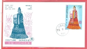Korea 1973 COSTUME 10w on FDC Cover L#a8271 - Bild 1 von 1