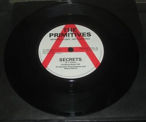 THE PRIMITIVES Secrets ORIG 1st UK 1989 BMG DEMO 45" TOP - Bild 1 von 4