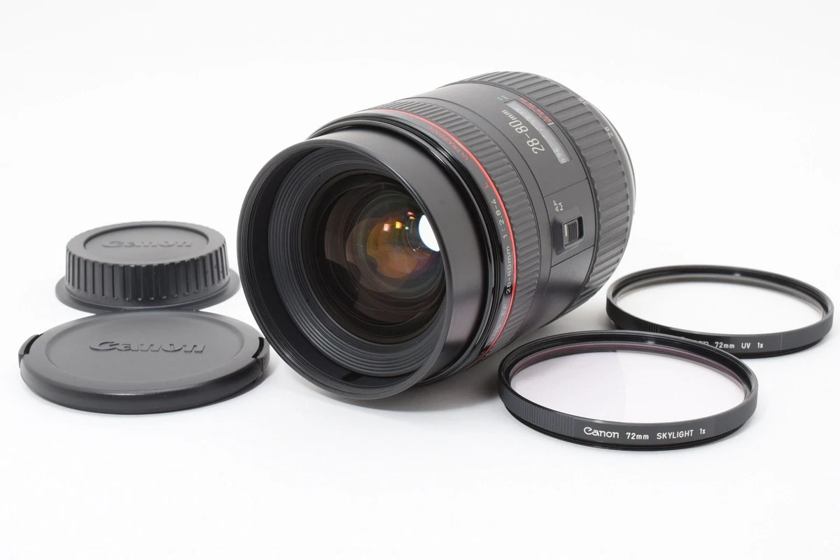 Canon EF Camera Lenses 28-80mm Focal f/2.8-4 Maximum Aperture for