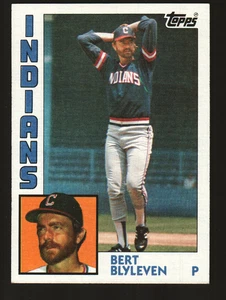 1984 Topps Baseball #789 - Bert Blyleven - Cleveland Indians 84-2124 - Picture 1 of 2