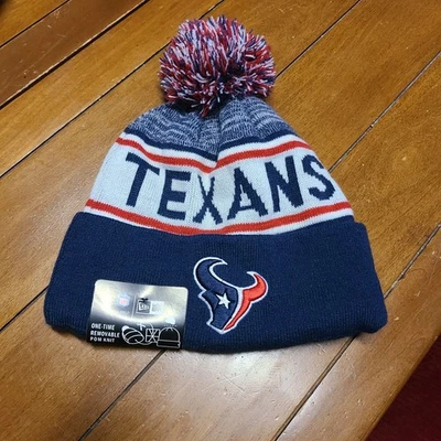 Auténtico gorro tejido deportivo New Era Houston Texans On Field para clima frío Foto 1 de 4