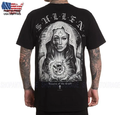Sullen Art Collective Gentile Mary Premium SCM7535 Short Sleeve T-shirt For Men - Image 1 of 4