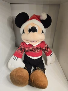 Weihnachten Mickey Mouse - Disney Store Weihnachten 2018 - Limitiertes Plüschtier - Bild 1 von 3