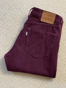 Levi's  Lot 511 BIG E Slim Fit  Stretch Corduroy Jeans Men's W32  L28 (L4609) - Picture 1 of 15