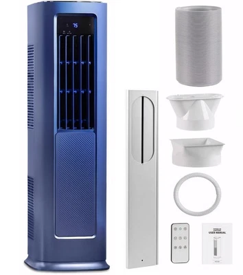 ELECCI 4-in-1 Portable Air Conditioner - 12000 BTU Cooling/Heating RRP £479 - Image 1 of 4