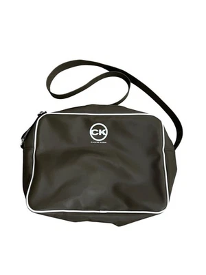 Bolso bandolera de nailon Calvin Klein con logotipo correa verde Foto 1 de 4