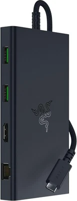 Razer 11-Port USB-C Dock Black Certified Refurbished - Image 1 of 4