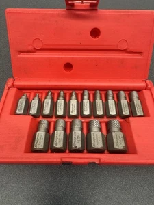 Snap On 15 Piece Screw Extractor Set REX15a - Picture 1 of 8