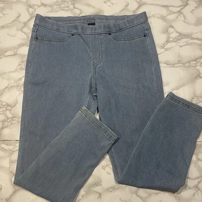 Pantalones capri jegging de mezclilla talla M Foto 1 de 4