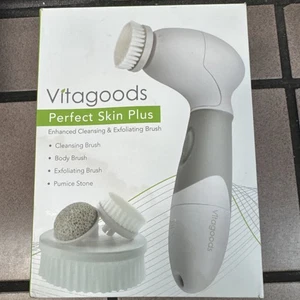 VitaGoods Perfect Skin Plus Exfoliating Brush New - Picture 1 of 3