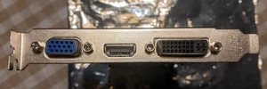eVGA nVidia GeForce GT 520 1GB Video Card: HDMI, DVI, VGA connectors - Picture 1 of 3