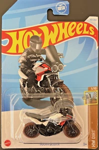 Mattel Hot Wheels *L Case* 2024 HW Dirt 3/10 ~ #197 Ducati DesertX ~ Star White - Picture 1 of 4