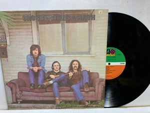 "Crosby, Stills & Nash" ST 1969 LP gat (SD-8229) G+ to VG '1st Press' Rock - Picture 1 of 1