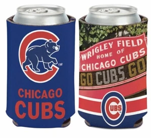 CHICAGO CUBS WRIGLEY FIELD 12 0Z CAN COOZIE COOLER HOLDER MLB LICENSED - Picture 1 of 1