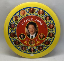 Al Gore 2000  Democratic Tradition Political Campaign Button Vote Pinback BH775