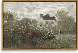 Framed Canvas Wall Art Vintage Decor, Home Decor Large Artwork for Wall the Arti - Picture 1 of 7