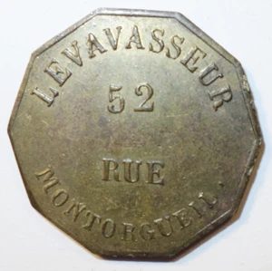 Restaurant du Parc aux Huitres, Levasseur 52 rue Montorgueil, Paris, Rare !! - Picture 1 of 2