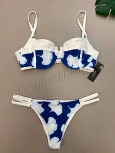 Women's Tavik Kora Swim top Vine Swim Bottom Set Belle Deep Cobalt New Medium - Picture 1 of 9