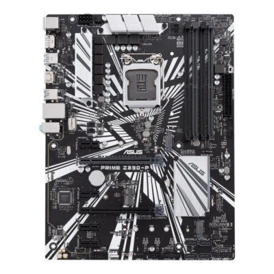 Intel Z390 ASUS PRIME Z390-P LGA1151 ATX Dual M.2 ddr4 4266MHz  HDMI USB3.1 Gen2 - Image 1 of 4