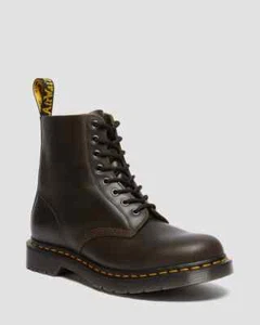 Dr. Martens 1460 Pascal Orleans Leder Schnürstiefel klassisch braun - Bild 1 von 8