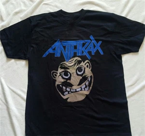 Anthrax Cotton Black All Size For Men Women T-Shirt - Picture 1 of 3