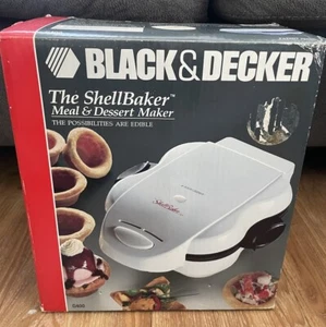 NEW VINTAGE '93 BLACK & DECKER THE SHELL BAKER MEAL & DESSERT MAKER MODEL G400 - Picture 1 of 10