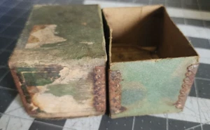 Vintage Yale & Towne Mfg. Co. Messing Schloss Vorhängeschloss 2 Stück Box (KEIN VORHÄNGESCHLOSS) SELTEN! - Bild 1 von 11
