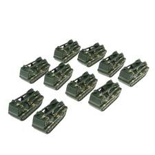 10x Mini carro armato del missile Simulazione del giocattolo di ATGM Modelli