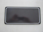 6"x12" noir avec contour blanc aluminium panneau métal blanc