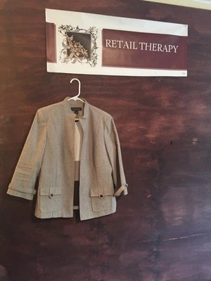 Blazer Perceptions New York y tanque a juego color tostado claro 14 Foto 1 de 4