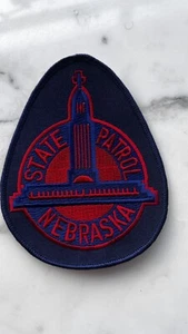 Nebraska Patrol Woven Embroided Vintage Patches. New. - Picture 1 of 4