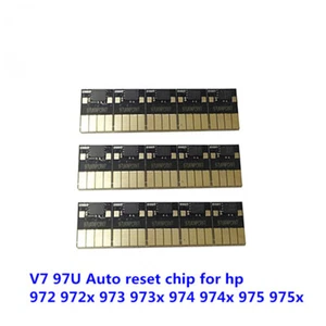 12pcs V7 97U Auto Reset Chip for Hp 972x -975x ARCPagewide 477dw 452dw 352dw Ect - Afbeelding 1 van 5
