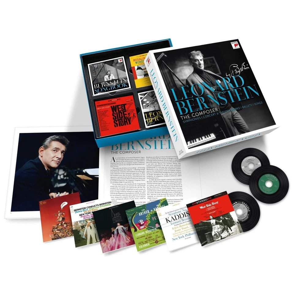 LEONARD BERNSTEIN: THE COMPOSER - LEONARD  BERNSTEIN  25 CD NEU  - Bild 1 von 1