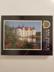 Gold Seal 550 Piece Jigsaw Puzzle By Bits & Pieces “Glucksburg Castle Germany” - Picture 1 of 6
