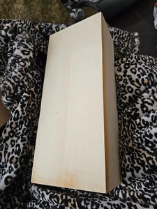 30 YEAR OLD wood BLOCK Basswood Lumber Carving Blocks 5" x 7-3/4" x 18-1/2 - Picture 1 of 5