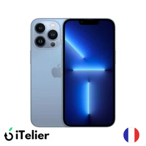 Apple iPhone 13 Pro Max - 256 Gb - Bleu - Très Bon État - Sans Face iD - Afbeelding 1 van 4