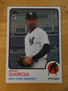 2021 Topps Archives Base #101 Deivi Garcia New York Yankees RC - Picture 1 of 2