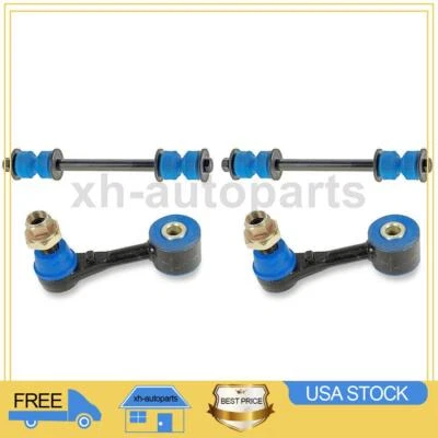 Kit de enlace de barra estabilizadora delantera trasera 4x 2007~2019 para Chevrolet Silverado 3500 HD Foto 1 de 4