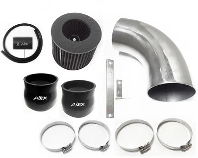 Kit de admisión de aire AirX Racing negro para 93-97 Ford Probe GT Mazda MX6 626 2,5 L V6 Foto 1 de 2