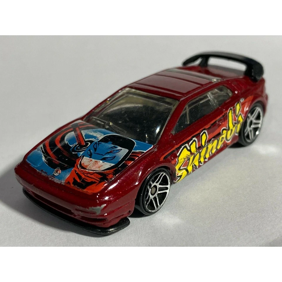 Hot Wheels Lotus Esprit Shinobi #112 Sega 3/5 Red Ninja Car 2003 Malaysia - Image 1 of 4