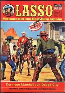Lazo n.o 247 de 1971 Reno Kid und Häuptling Arpaho - TOP BASTEI WESTERN COMIC - Imagen 1 de 4