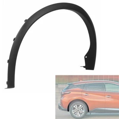 Fender Trim For 2015-2021 Nissan Murano Rear Right Textured Black 768565AA0A Foto 1 de 4