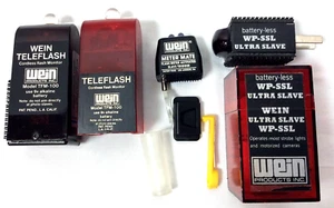 WEIN Ultra Slave WP-SSL / Meter Mate / Two (2) Teleflash TFM-100 ~ Untested  T57 - Picture 1 of 10