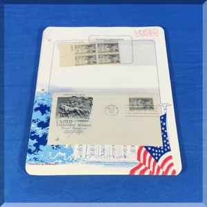 1951 USPS FIRST DAY OF ISSUE ENVELOPES & POSTAGE STAMPS LOT VV - FREE SHIPPING - Picture 1 of 9