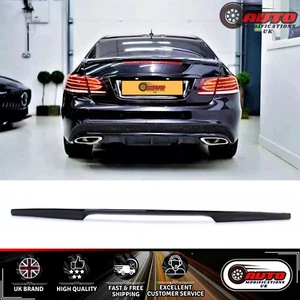 Mercedes E Class Coupe W207 C207 Rear Boot Spoiler Lip Wing Gloss Black 09-17 - Picture 1 of 10