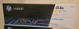 HP 414A Original LaserJet Toner Cartridge, Yellow (W2022A)