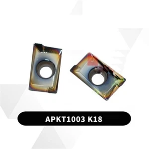 PCD coating 10pcs APKT1003PDFR-MA K18 Carbide aluminum with milling insert - Picture 1 of 2