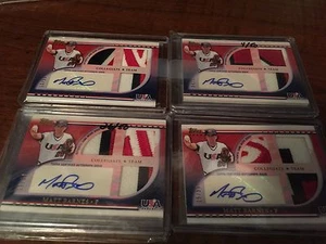 2010 Topps USA Matt Barnes Auto Autograph Game Patch #'d */50 - Bild 1 von 2
